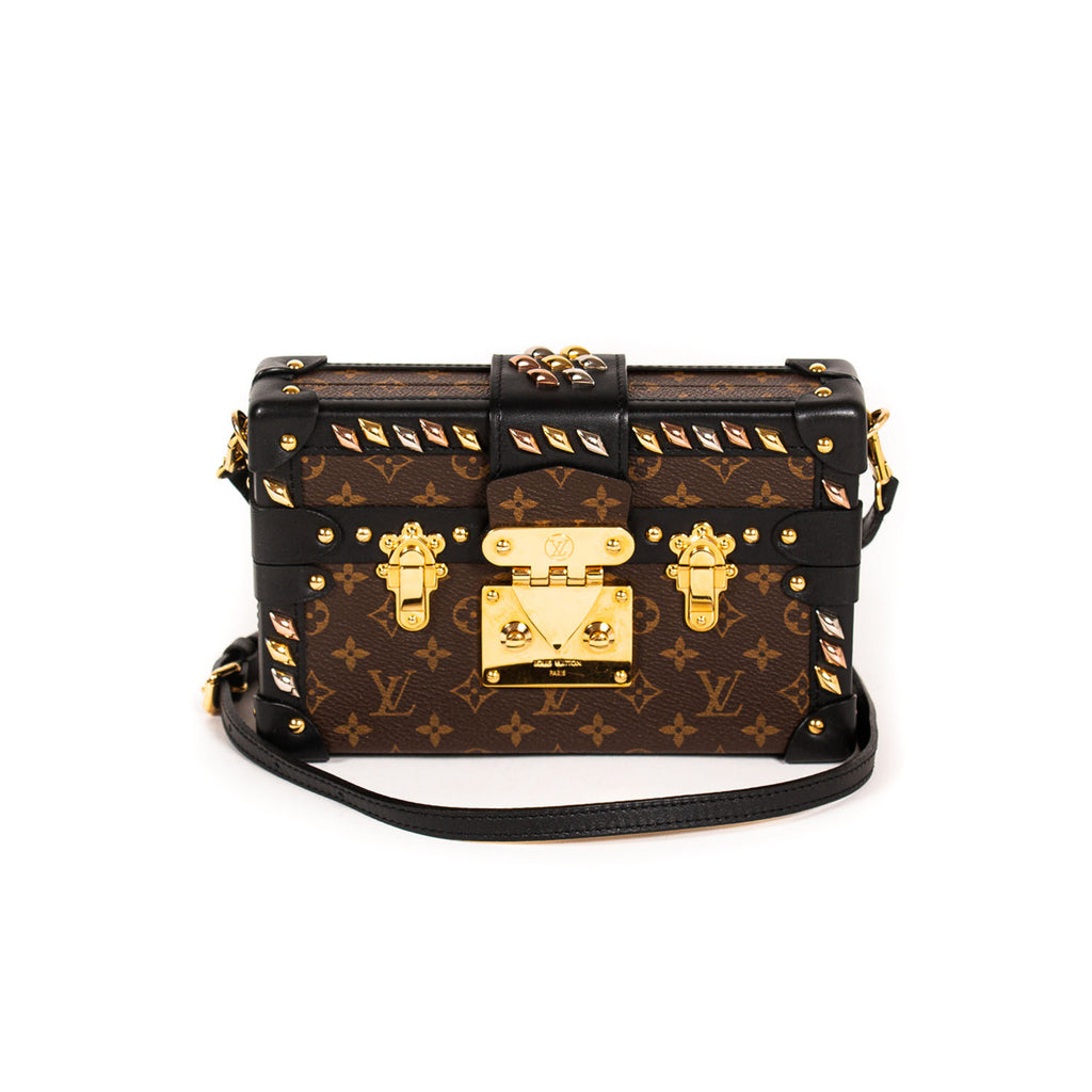 Louis Vuitton Studded Petite Malle Bag M41552