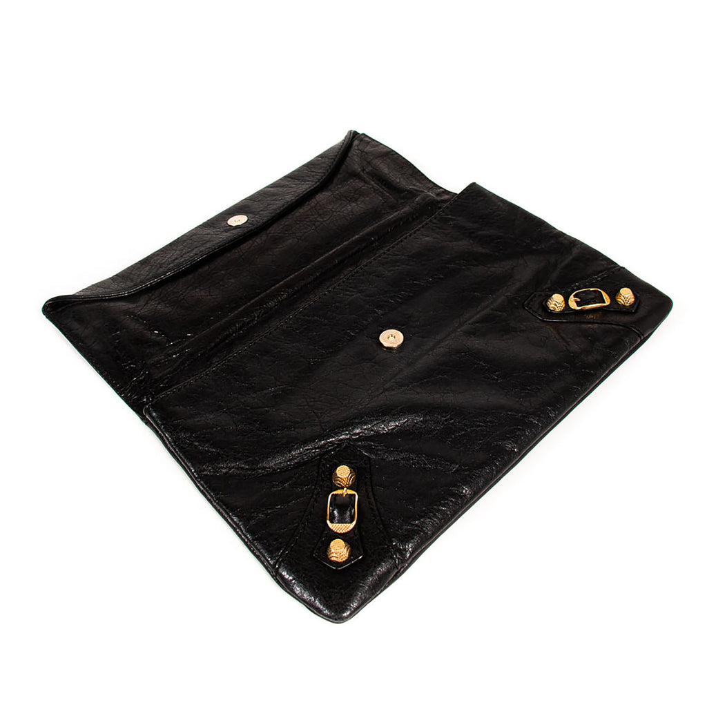 Balenciaga City Classic Envelope Clutch Bags Balenciaga - Shop authentic new pre-owned designer brands online at Re-Vogue