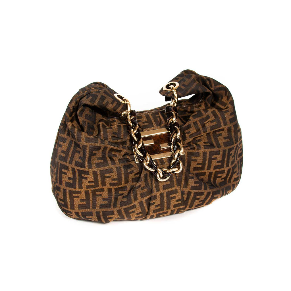 Fendi Zucca Mia Hobo Bag Bags Fendi - Shop authentic new pre-owned designer brands online at Re-Vogue