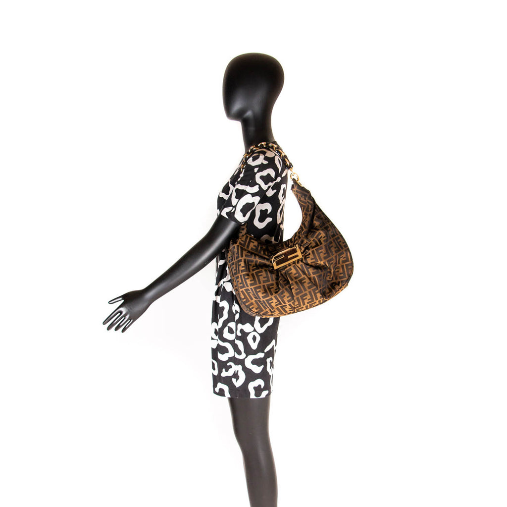 Fendi Zucca Mia Hobo Bag Bags Fendi - Shop authentic new pre-owned designer brands online at Re-Vogue