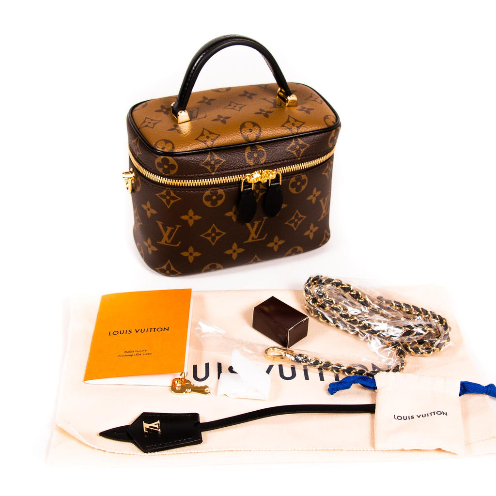 Louis Vuitton Black Monogram Ink Vanity PM Bag – Madison Avenue Couture