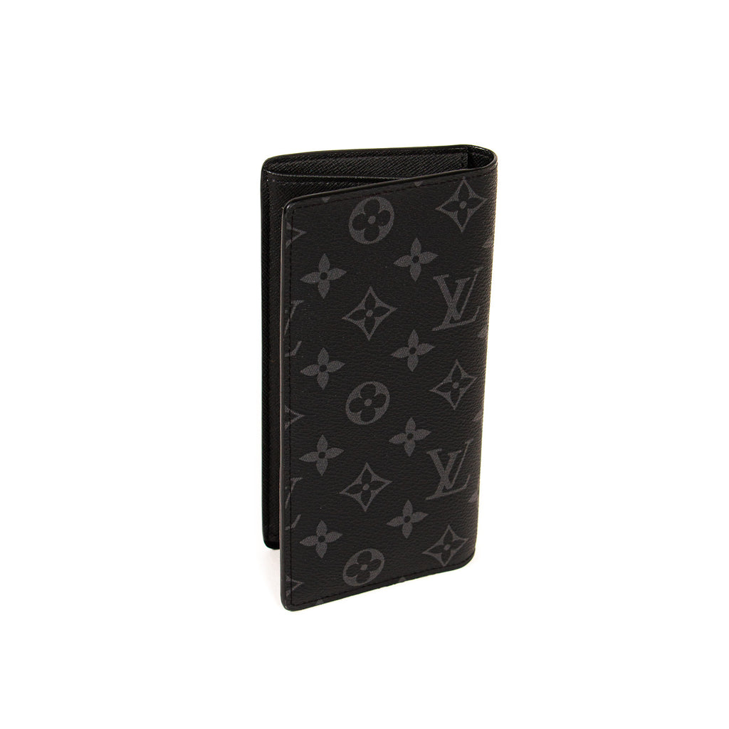 Brazza Wallet, Used & Preloved Louis Vuitton Wallets, LXR USA, Black