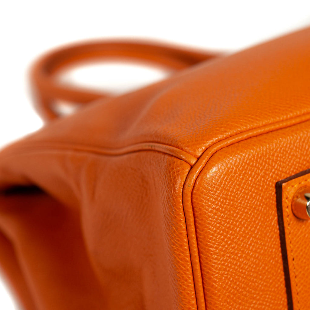 Hermès Birkin 35 Feu D'Orange Epsom Bags Hermès - Shop authentic new pre-owned designer brands online at Re-Vogue