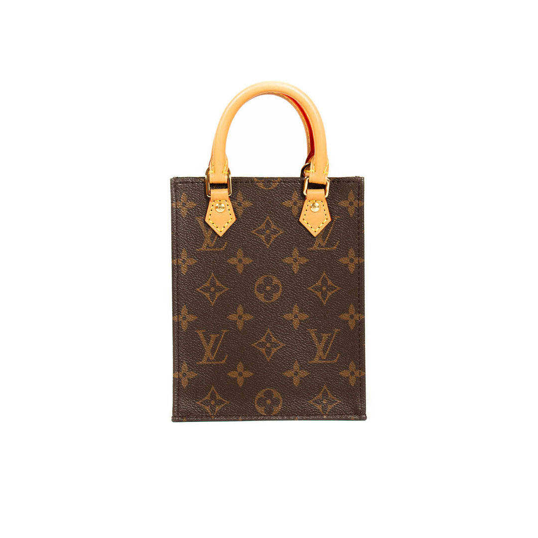 Louis Vuitton Monogram Petit Sac Plat Bags Louis Vuitton - Shop authentic new pre-owned designer brands online at Re-Vogue
