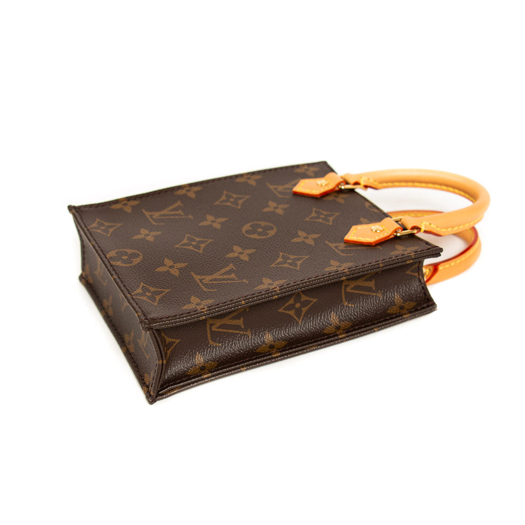 Louis Vuitton Petit Sac Plat Black Leather ref.273269 - Joli Closet