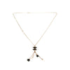 Chanel Pearl Logo Necklace