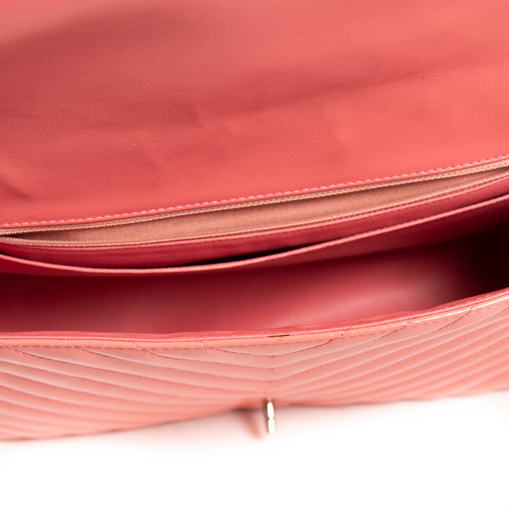 Chanel Classic Chevron Maxi Flap Bag