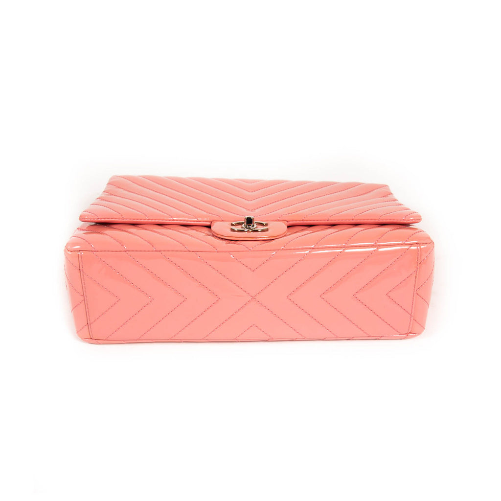 Chanel Classic Chevron Maxi Flap Bag