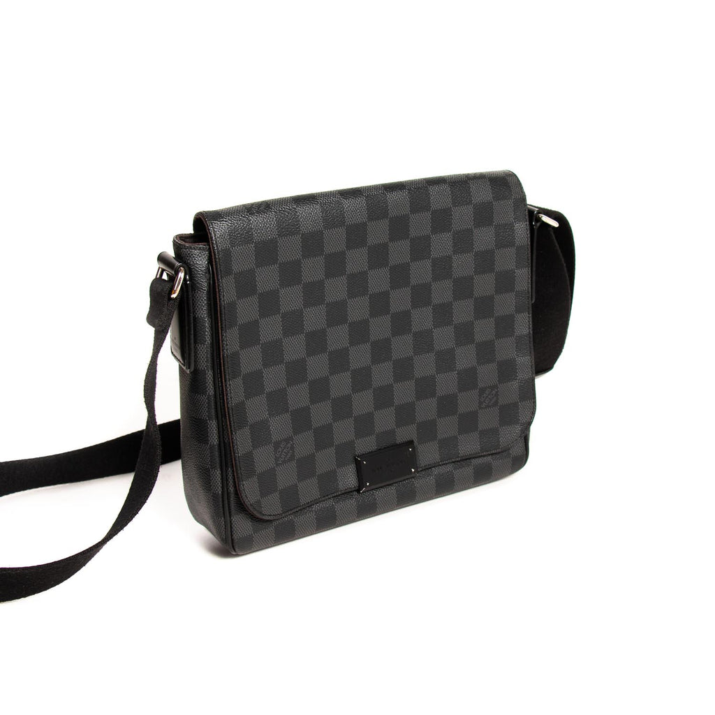 Louis Vuitton District PM Damier Graphite Pixel Gray in Coated Canvas with  Silver-tone - US