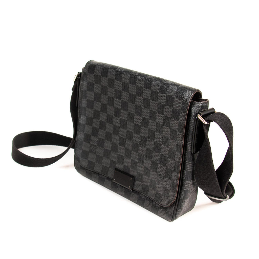 Louis Vuitton District PM Damier Graphite Pixel Gray in Coated Canvas with  Silver-tone - US