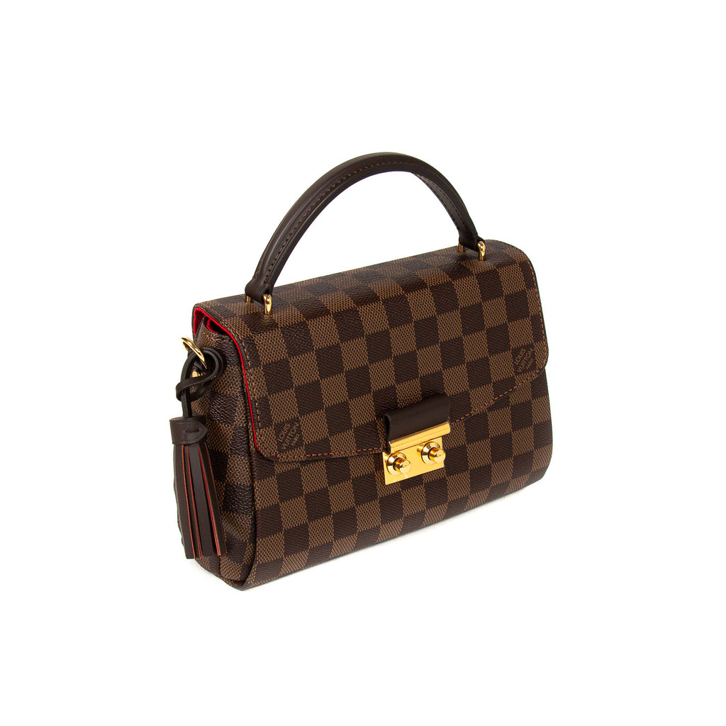 Shop authentic Louis Vuitton Damier Ebene Croisette at revogue for