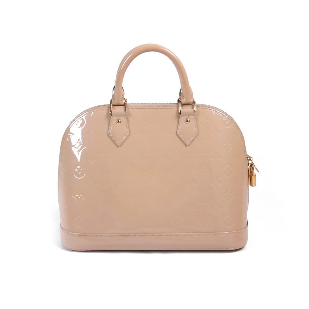 Louis Vuitton Beige Monogram Vernis Alma PM Bag Louis Vuitton | The Luxury  Closet