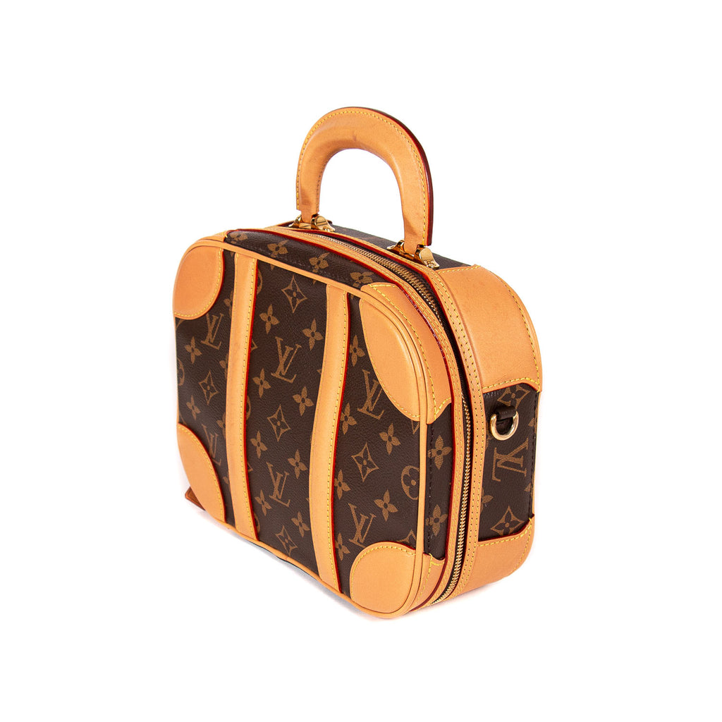 Louis Vuitton Brown Monogram Valisette PM Gold Tone Hardware Available For  Immediate Sale At Sotheby's