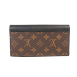 M61835 Louis Vuitton 2016 Premium Monogram Canvas Venus Wallet- Noir