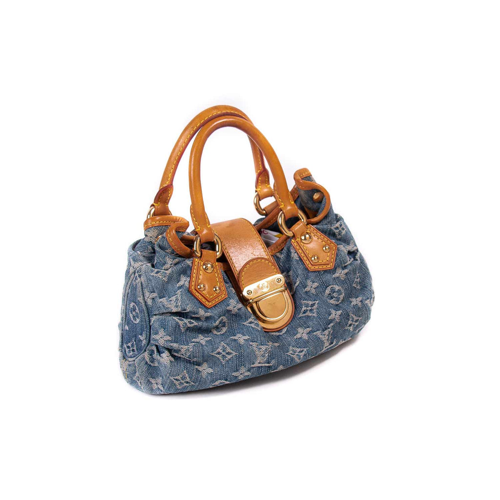 Louis Vuitton Denim Pleaty Bag – SFN