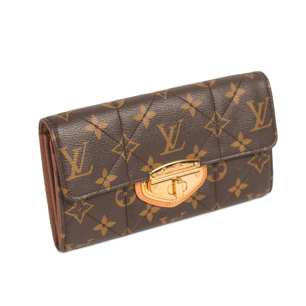 Louis Vuitton Victorine Wallet Monogram Brown Lining in Coated Canvas with  Gold-tone - US