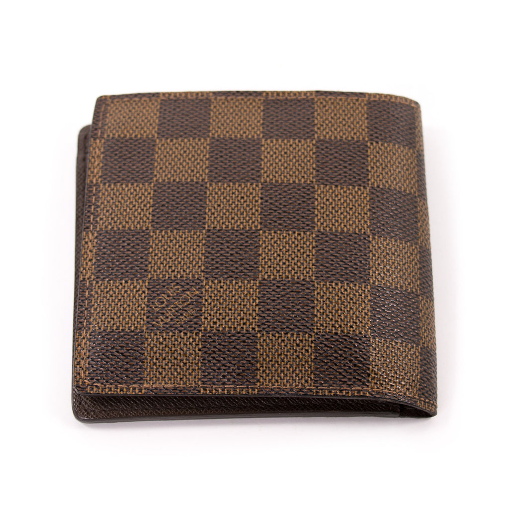 Shop authentic Louis Vuitton Damier Ebene Macro Wallet at revogue for just  USD 357.00