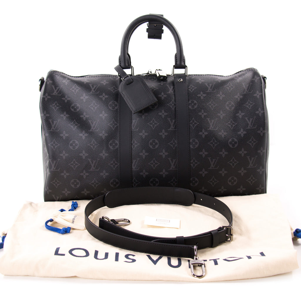 Authenticated Used Auth Louis Vuitton Monogram Keepall Bandouliere