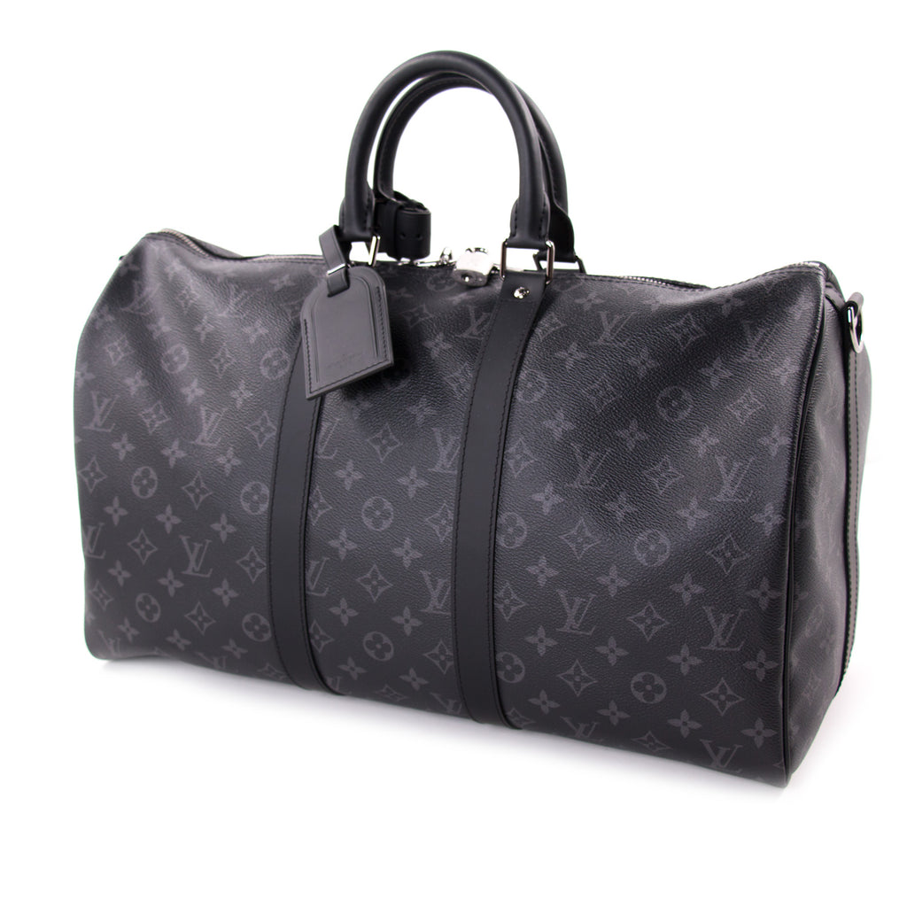 Louis Vuitton Eclipse Keepall 45 Bandouliere Bags Louis Vuitton - Shop authentic new pre-owned designer brands online at Re-Vogue