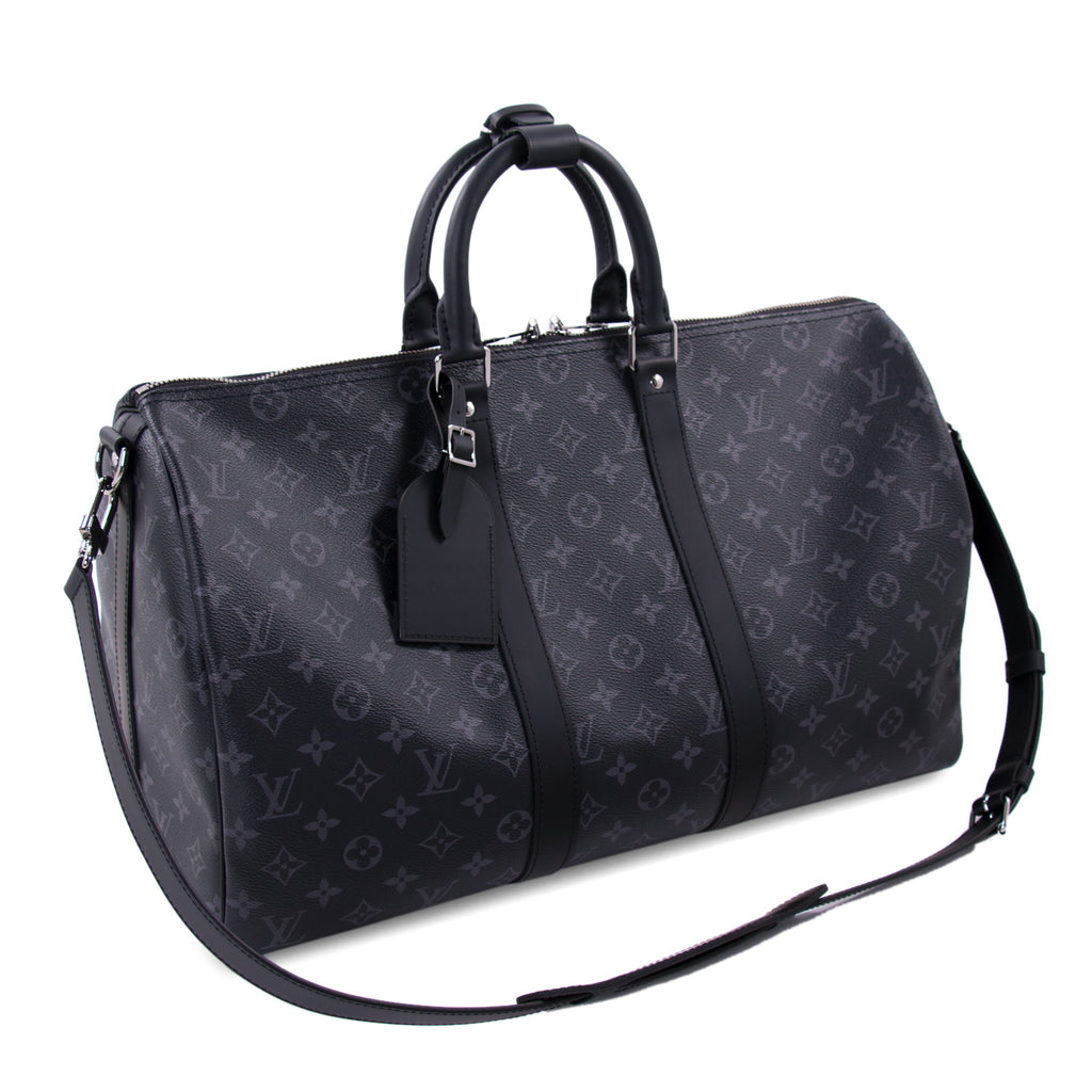 Louis Vuitton Monogram Eclipse Keepall 45 Bags Louis Vuitton - Shop authentic new pre-owned designer brands online at Re-Vogue