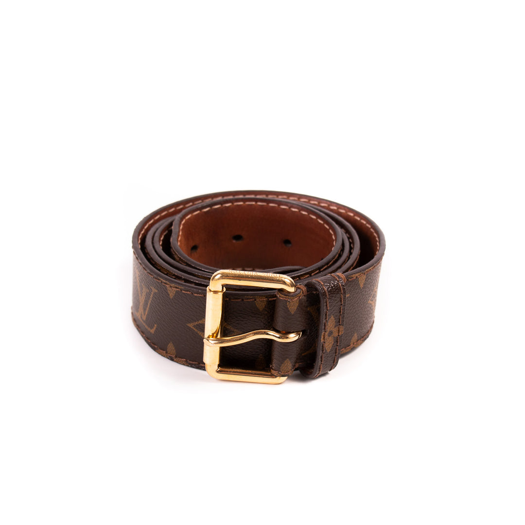 Louis Vuitton Monogram Buckle Belt Accessories Louis Vuitton - Shop authentic new pre-owned designer brands online at Re-Vogue