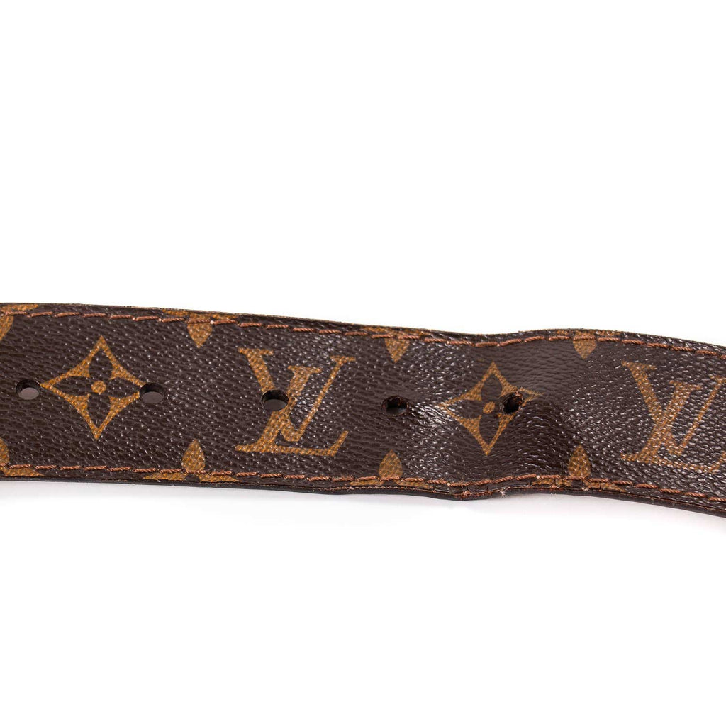 Louis Vuitton Monogram Tie The Knot Belt - Brown & Tan