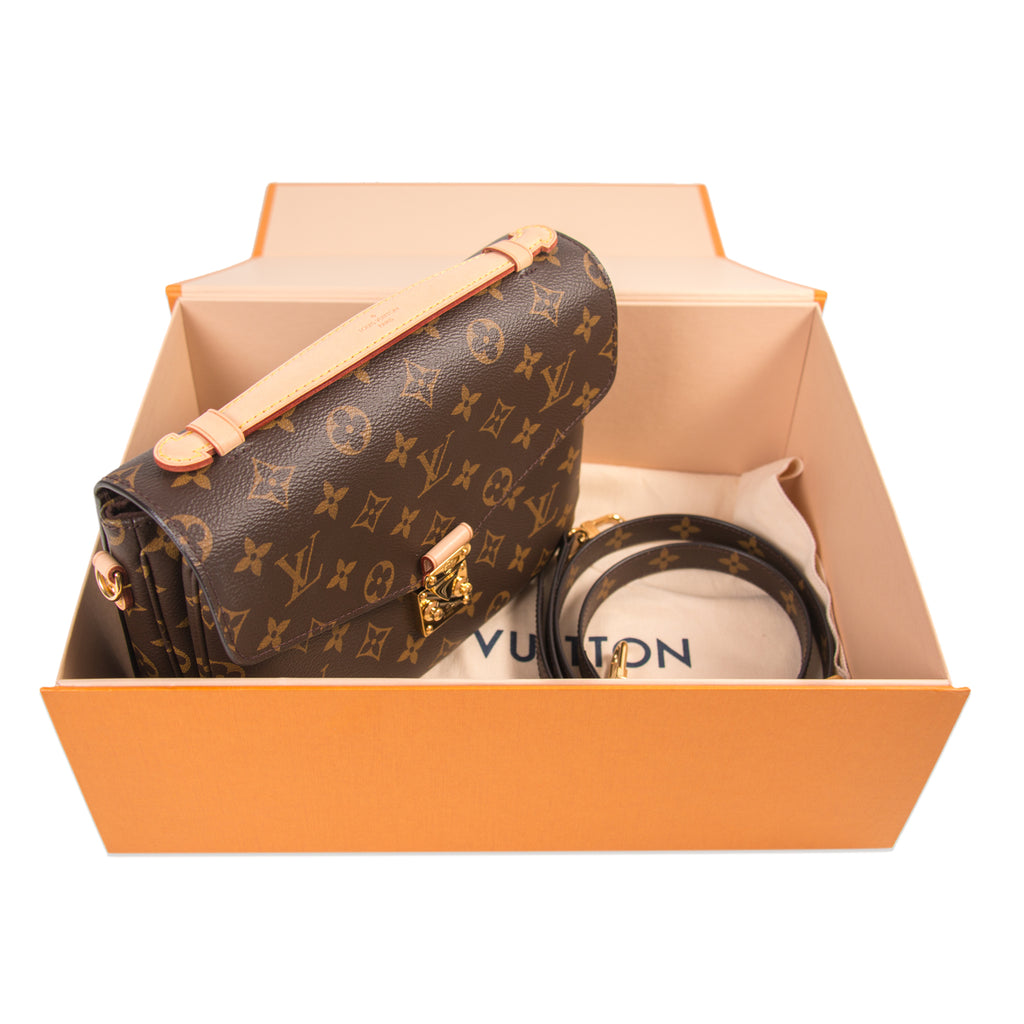 Shop authentic Louis Vuitton Monogram Pochette Metis at revogue