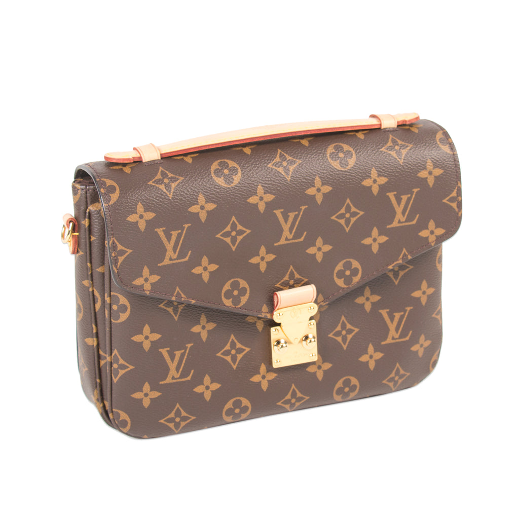 Louis Vuitton Pochette Métis Trianon Pink/Cream in Grained Cowhide Leather  with Gold-tone - US