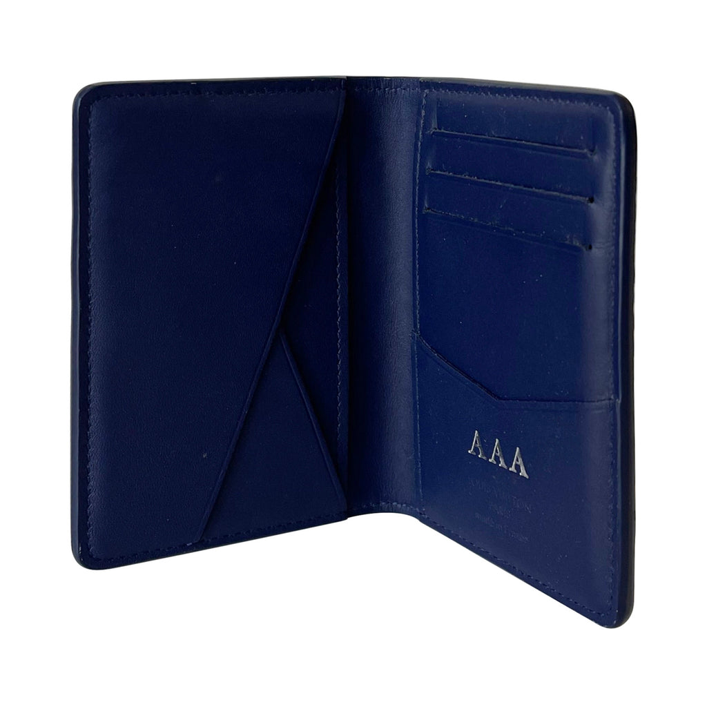 Louis Vuitton bandana monochrome blue Leather ref.576761 - Joli Closet