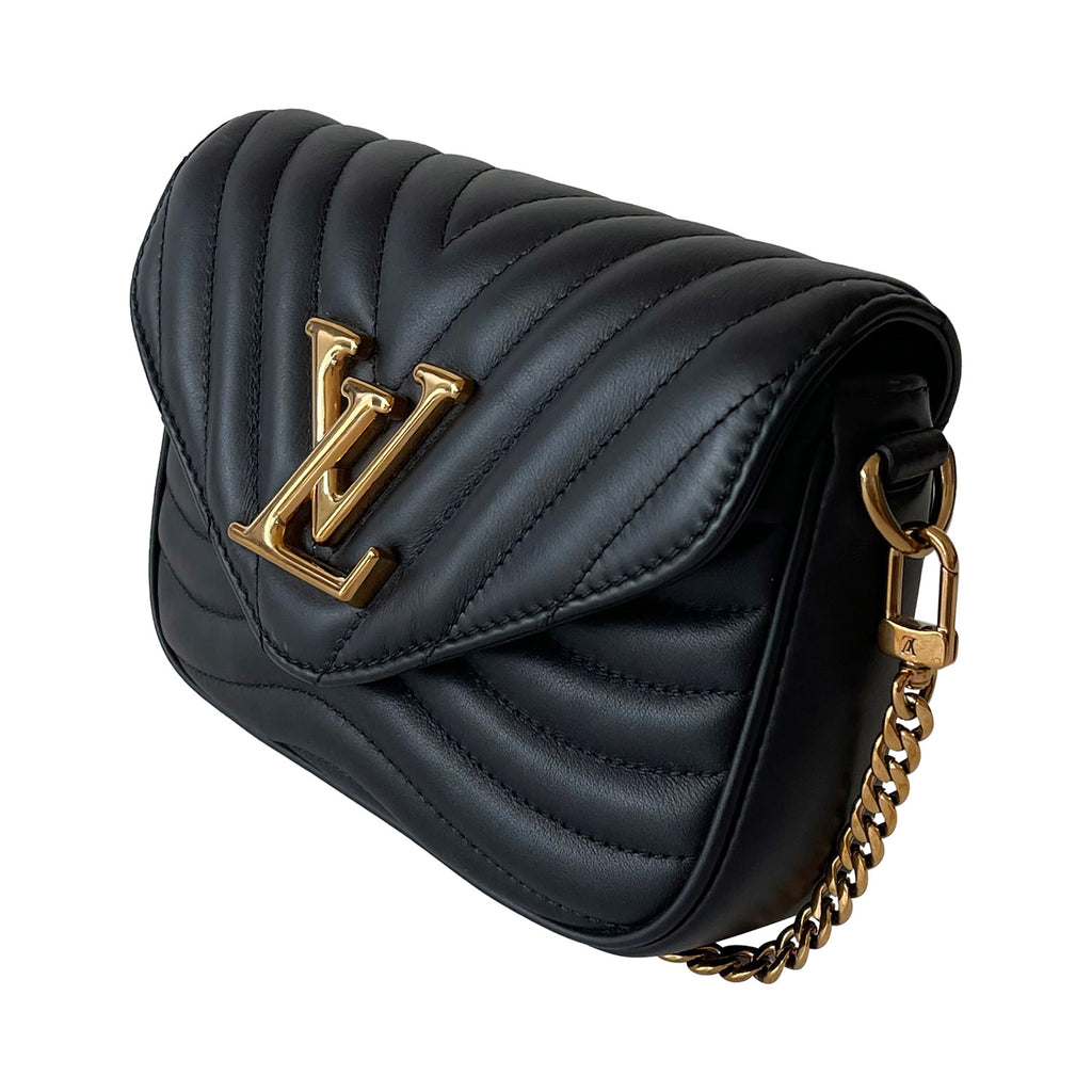 Louis Vuitton // Black New Wave Multi Pochette Bag – VSP Consignment