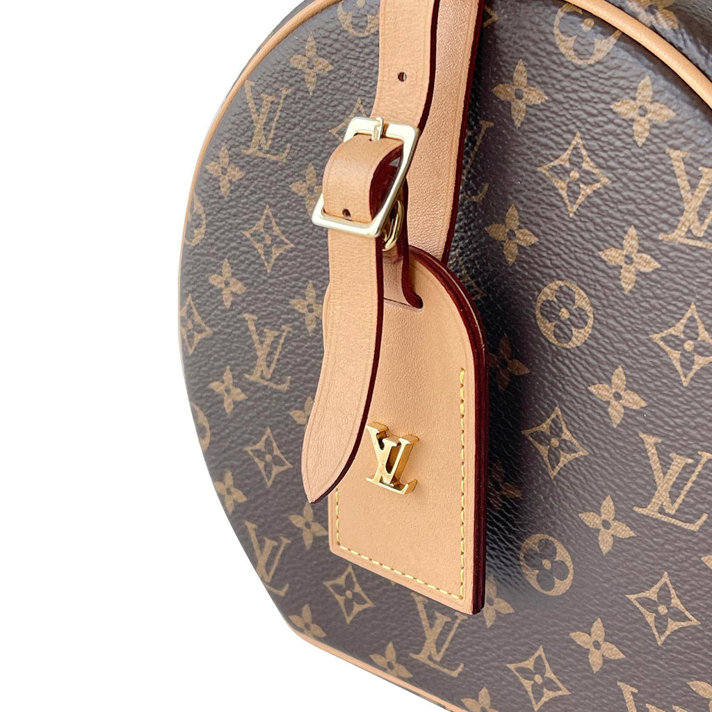 Louis Vuitton Petite Boite Chapeau Brown Leather ref.790735 - Joli