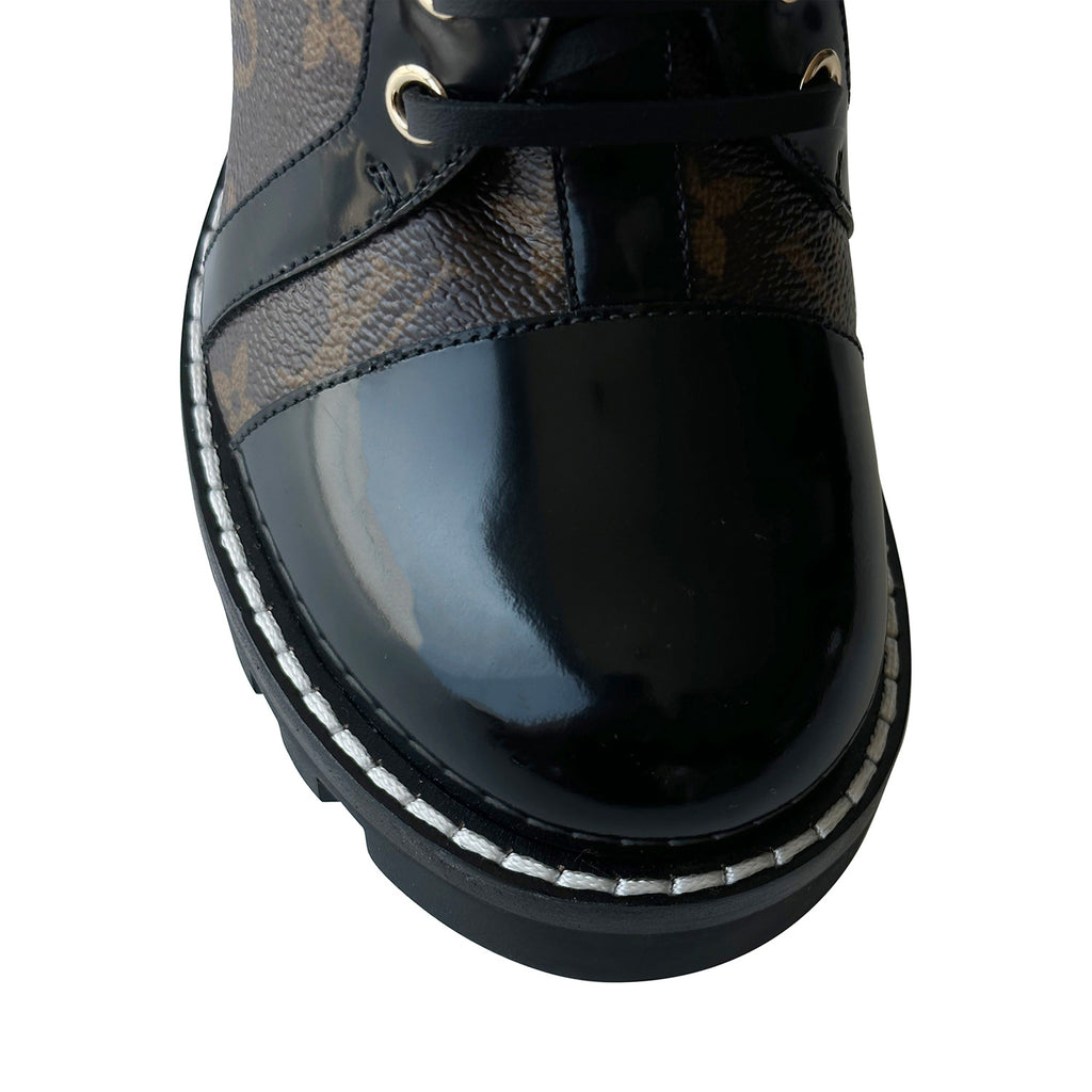 louis vuitton shoes 1a2Y7X STAR TRAIL MONOGRAM BOOTS 38.5 Boots Brown  Leather ref.791562 - Joli Closet