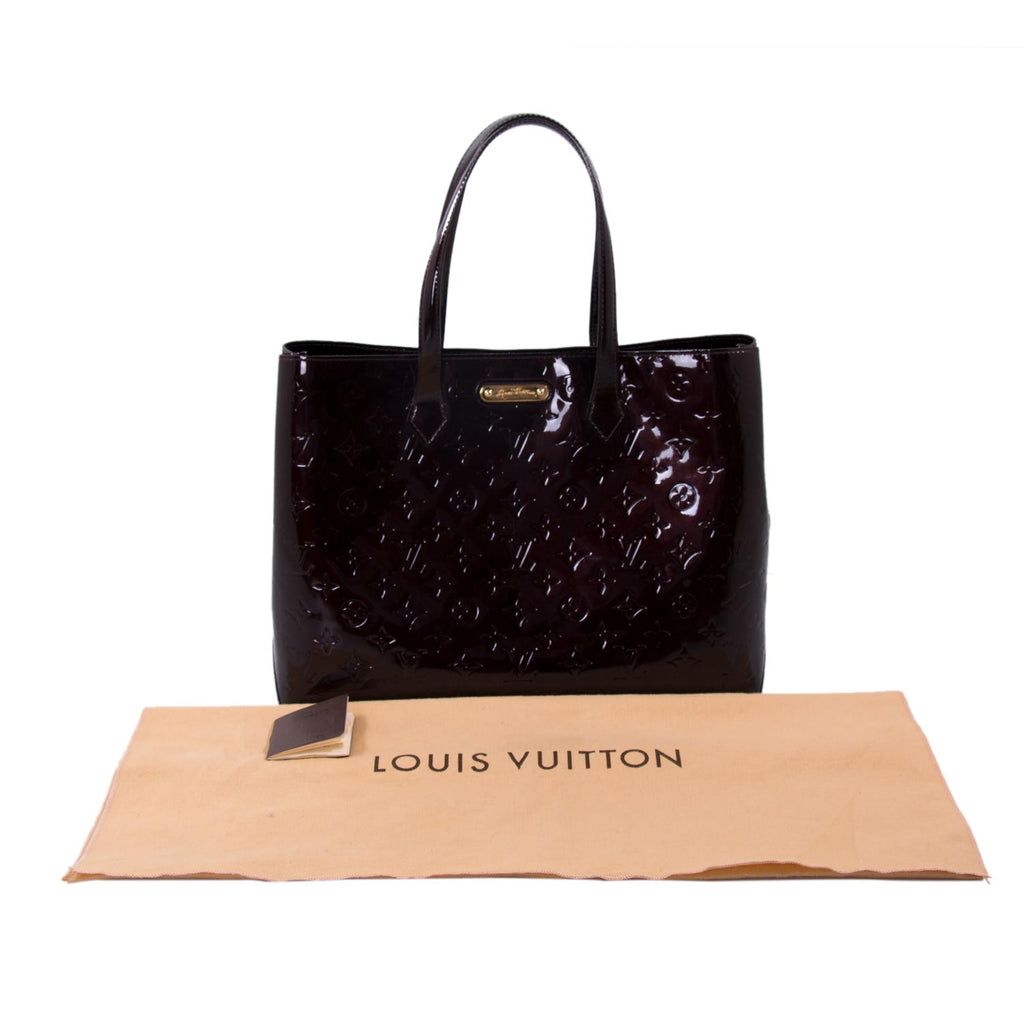 Louis Vuitton Vernis Wilshire MM Bags Louis Vuitton - Shop authentic new pre-owned designer brands online at Re-Vogue