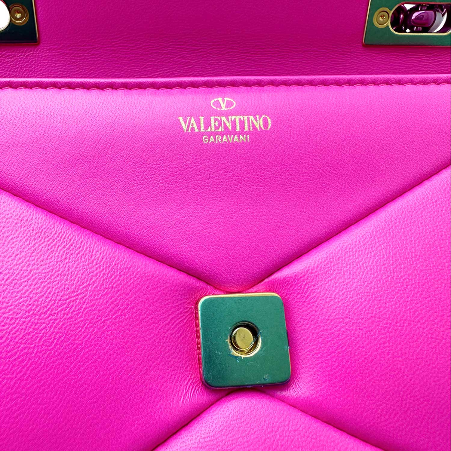 Shop authentic Valentino Garavani One Stud Small Leather Shoulder Bag