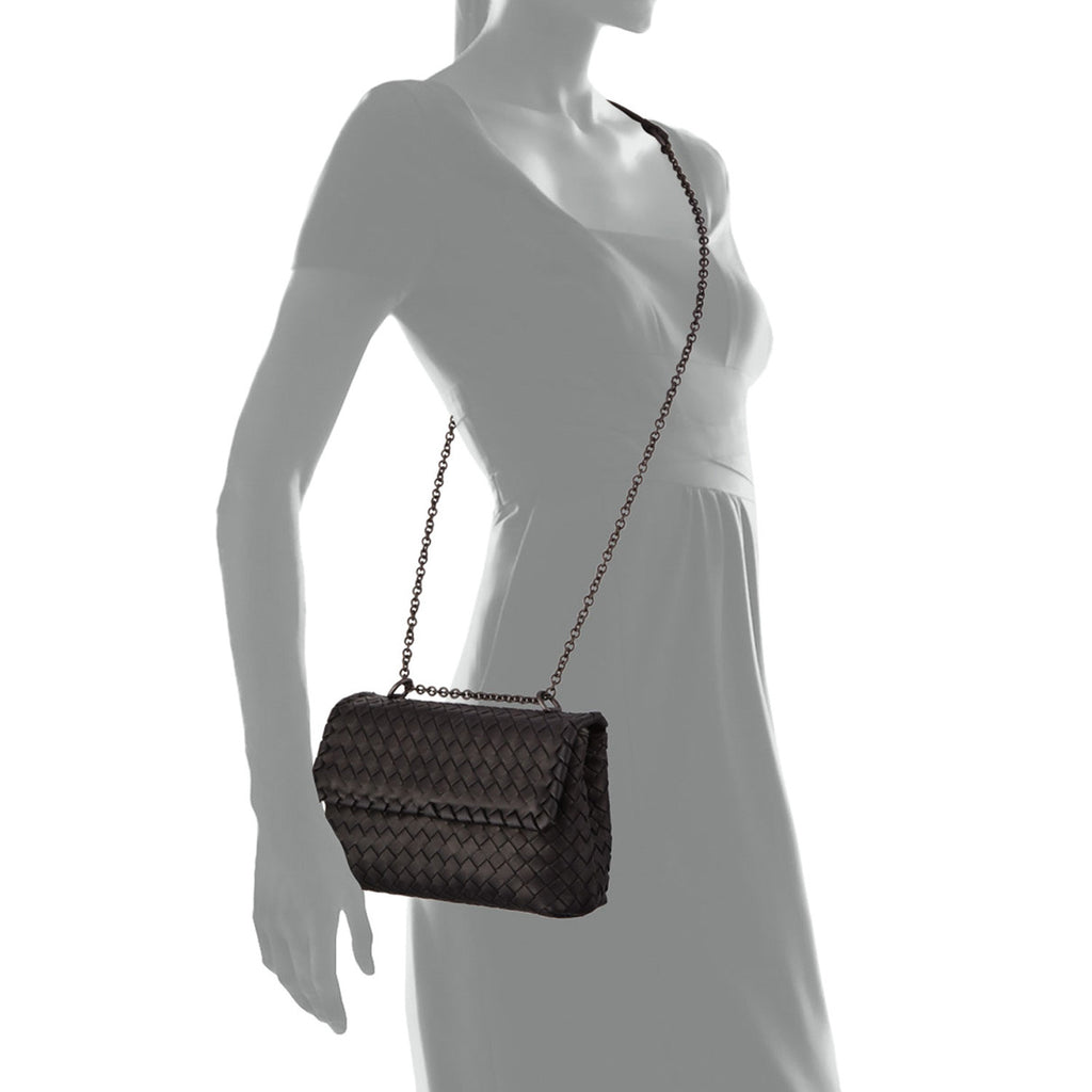 Bottega Veneta Olimpia Mini Intrecciato - revogue