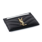 Saint Laurent Monogram Card Holder Accessories Yves Saint Laurent - Shop authentic new pre-owned designer brands online at Re-Vogue