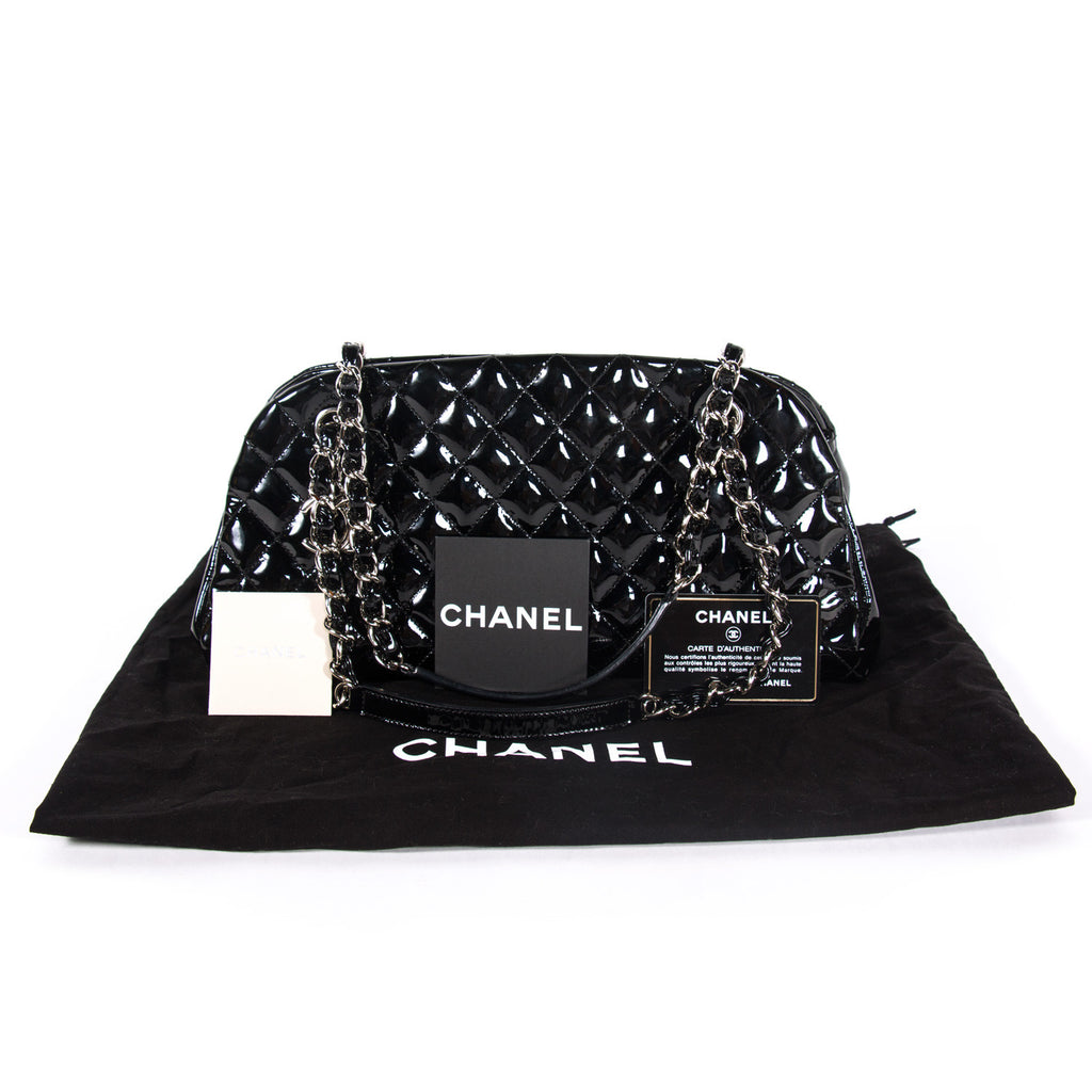 Shop authentic Chanel Just Mademoiselle Bowling Bag at revogue for