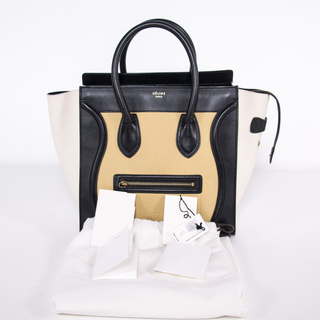 Celine Tricolor Mini Luggage Bags Celine - Shop authentic new pre-owned designer brands online at Re-Vogue