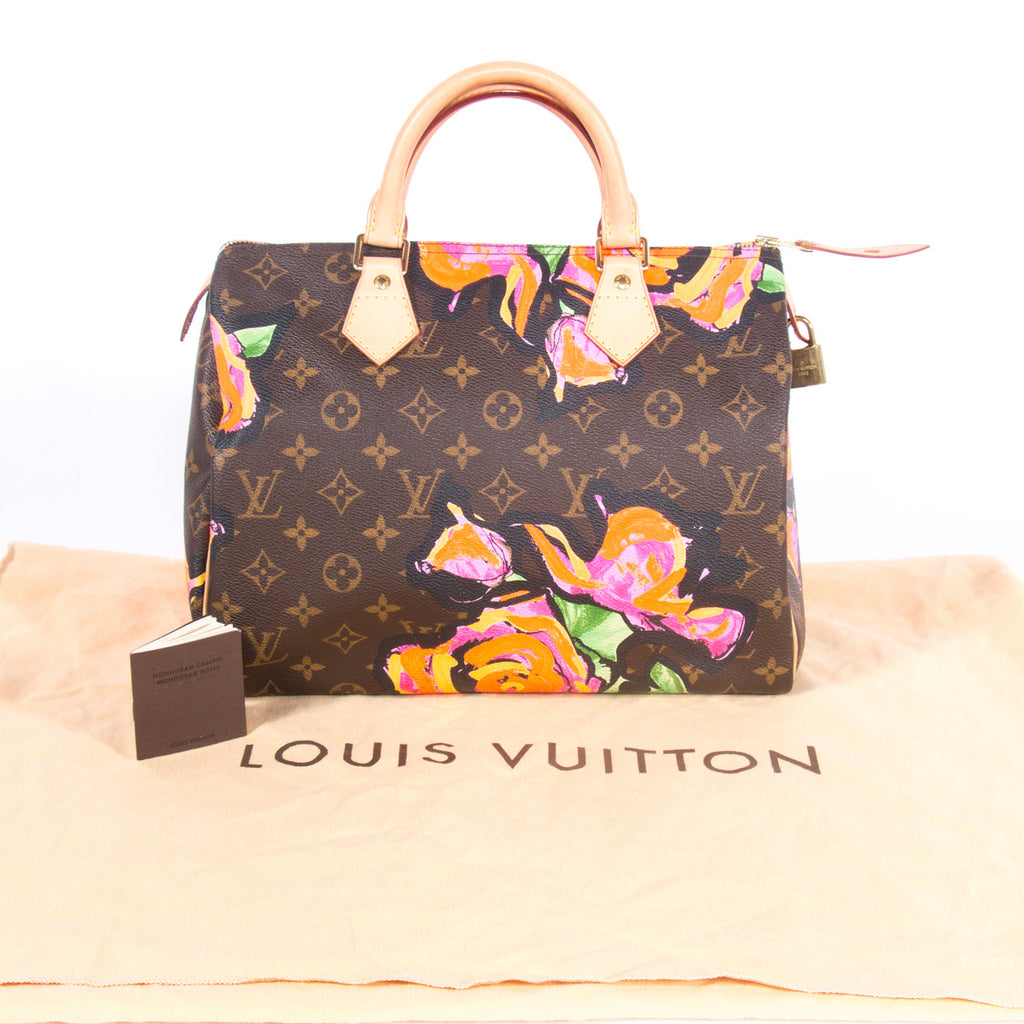 Louis Vuitton Stephen Sprouse Roses Speedy 30 Satchel - A World Of Goods  For You, LLC
