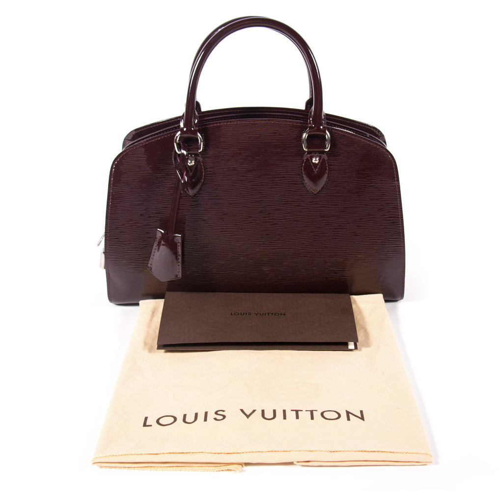 Louis Vuitton Electric Pont Neuf PM EPI Leather Satchel Bag