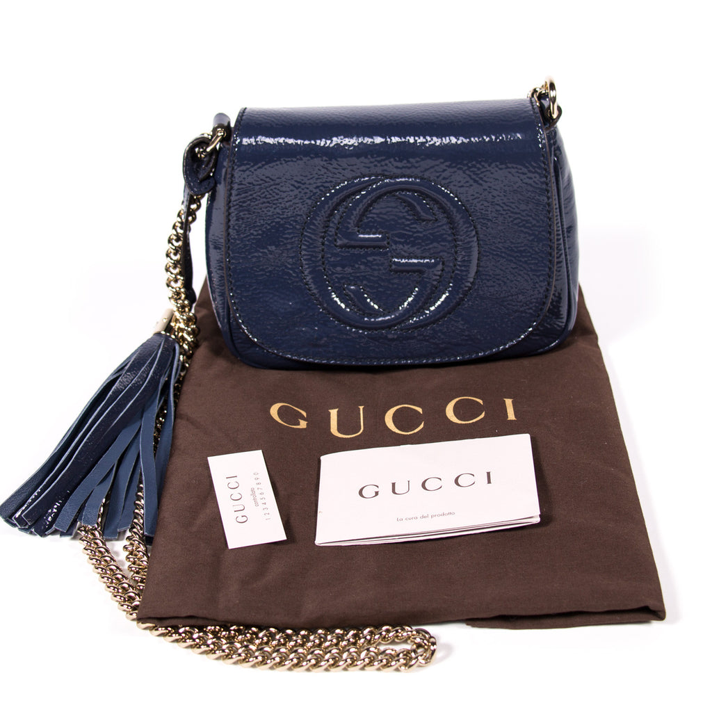 Gucci Soho Chain Crossbody Bags Gucci - Shop authentic new pre-owned designer brands online at Re-Vogue