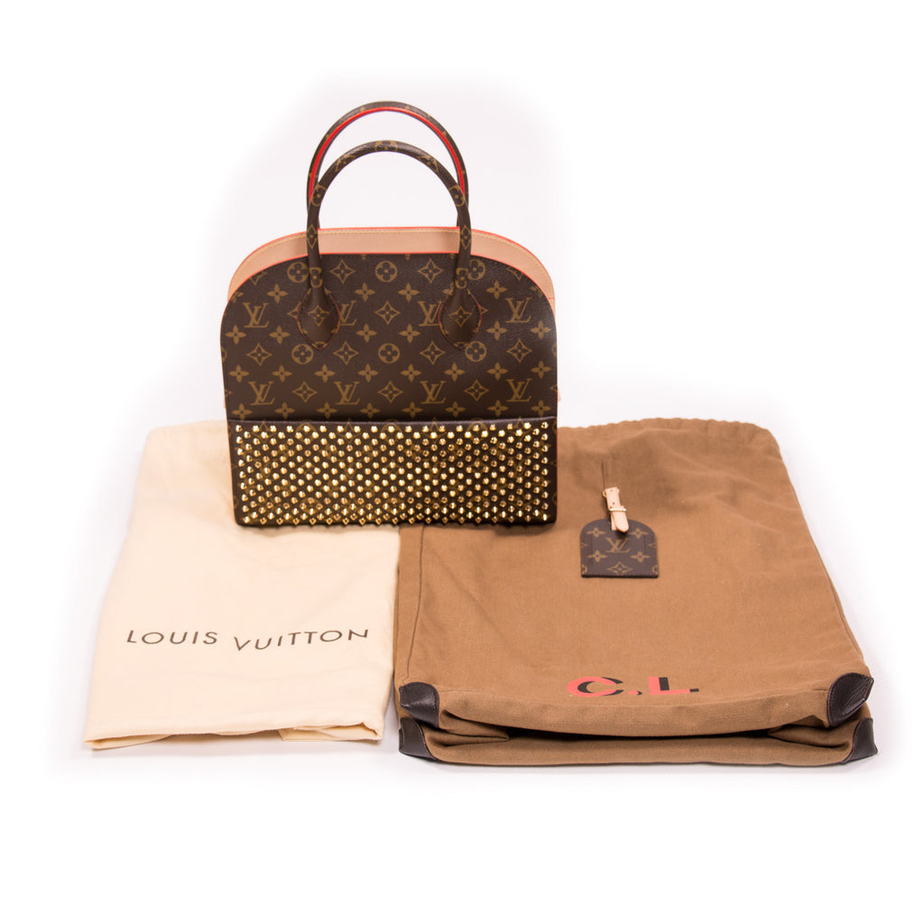 Shop authentic Louis Vuitton Shopping Bag Christian Louboutin at