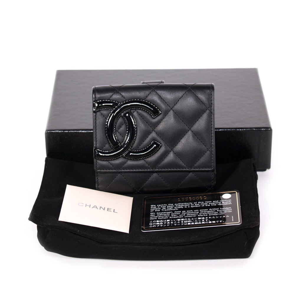 Chanel Black Wallet 