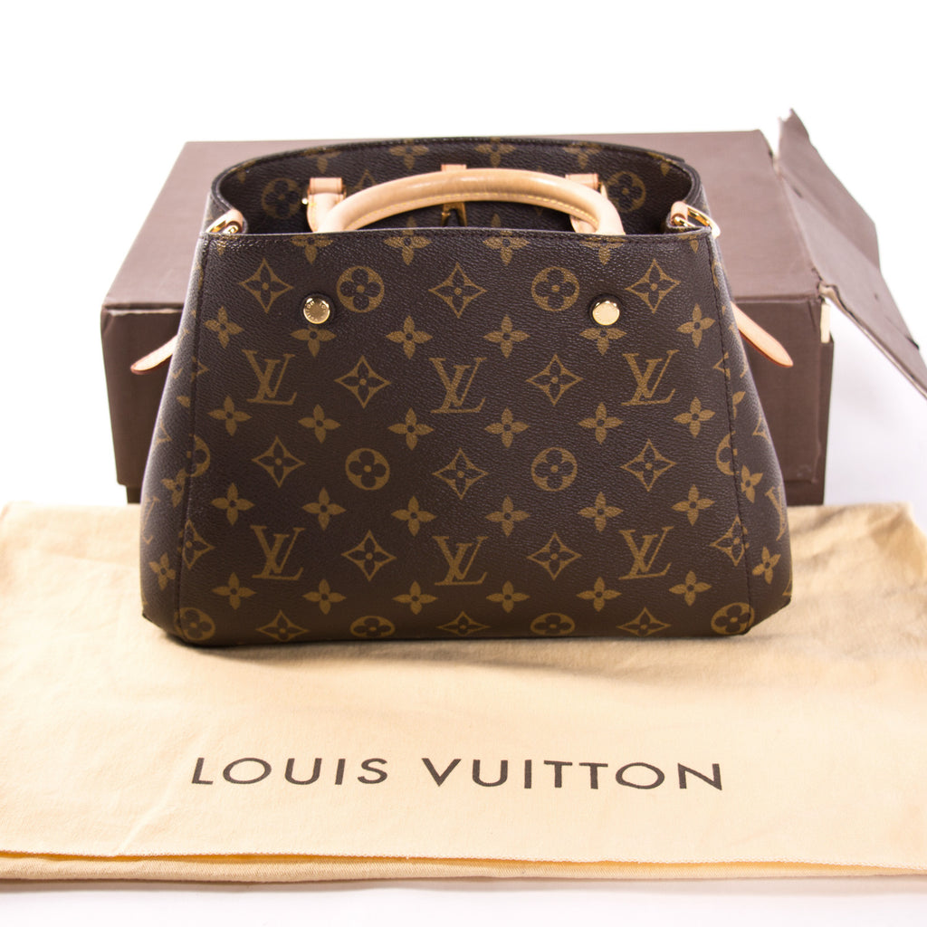 Louis Vuitton Monogram Montaigne BB – Dina C's Fab and Funky Consignment  Boutique