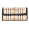 Burberry Haymarket Continental Wallet Accessories Burberry - Shop authentic new pre-owned designer brands online at Re-Vogue