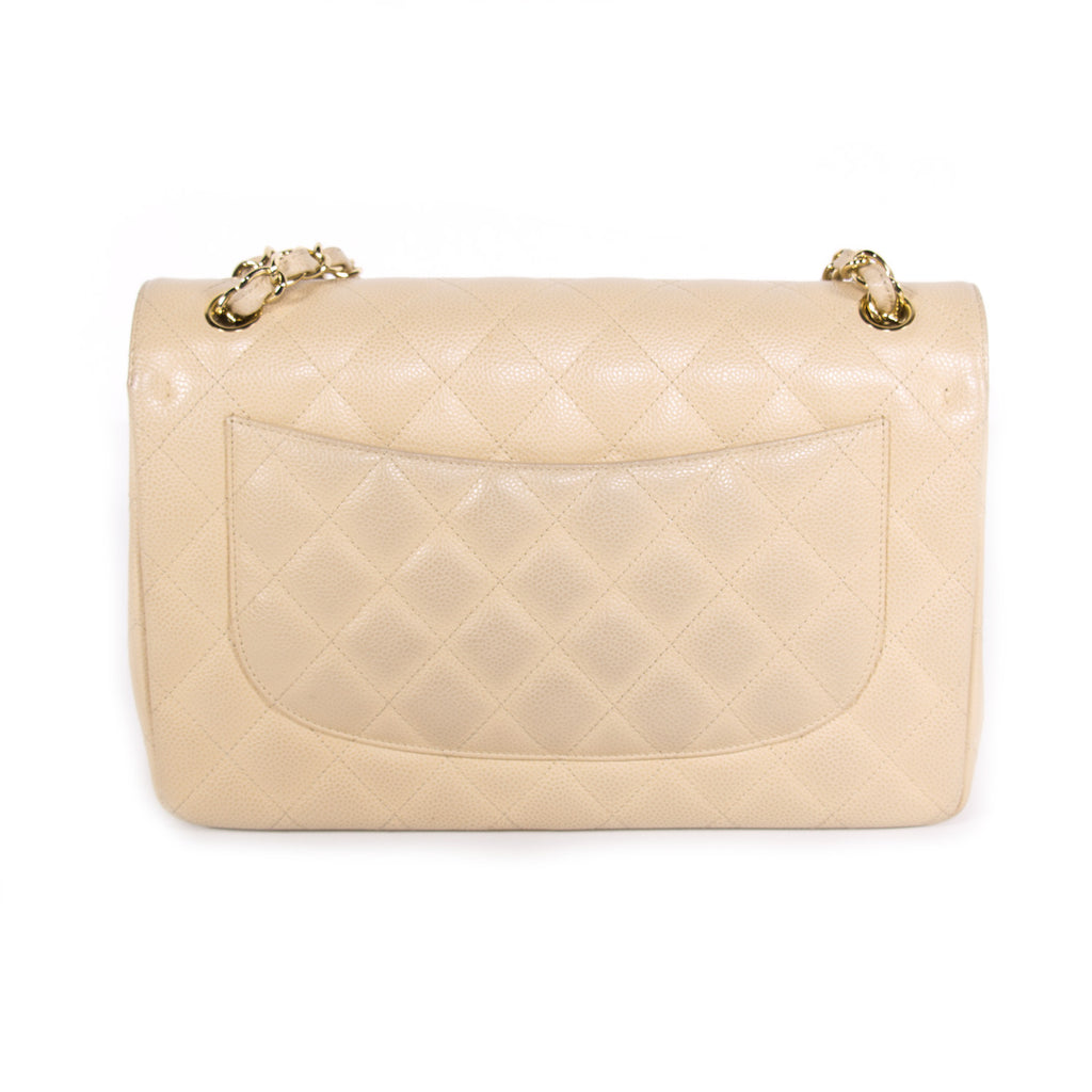 Chanel Caviar Classic Jumbo Double Flap Bag Bags Chanel - Shop authentic new pre-owned designer brands online at Re-Vogue