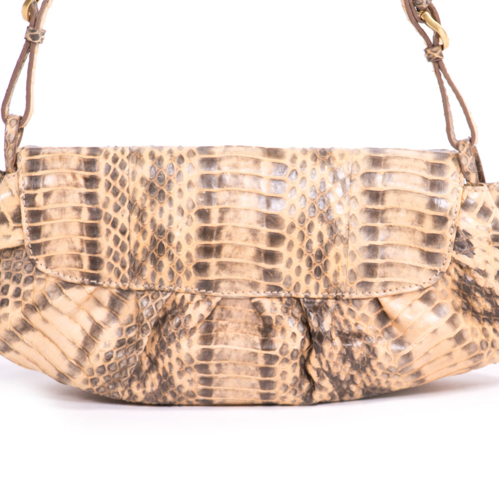 Jimmy Choo Snake Skin Bag - revogue