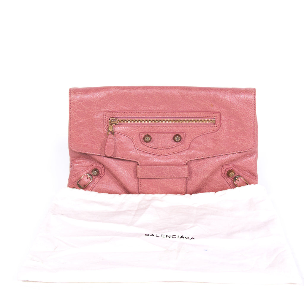 Balenciaga Motocross Classic Clutch - revogue