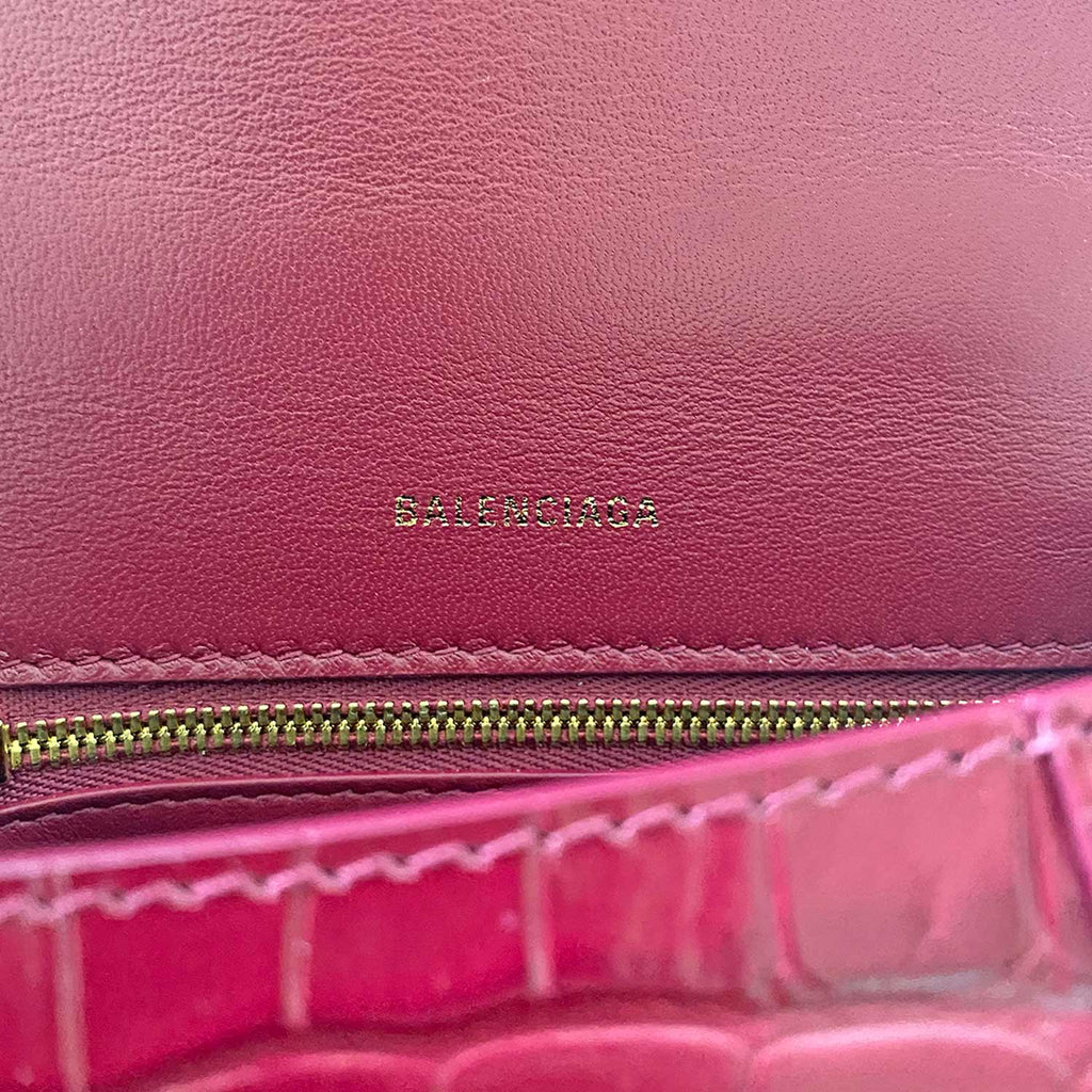 Balenciaga Small Hourglass Tote Bag