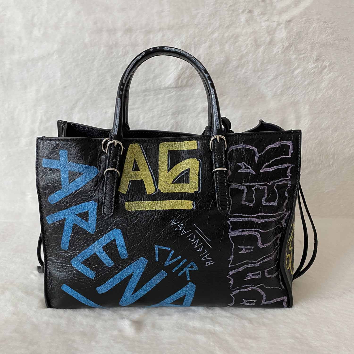 Balenciaga Graffiti Papier A4 Mini Bag – revogue
